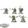 Maggotkin of Nurgle - 5 Putrid Blightkings - bemalt