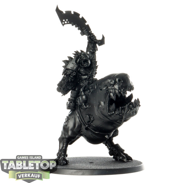 Orks - Beastboss on Squigosaur - grundiert