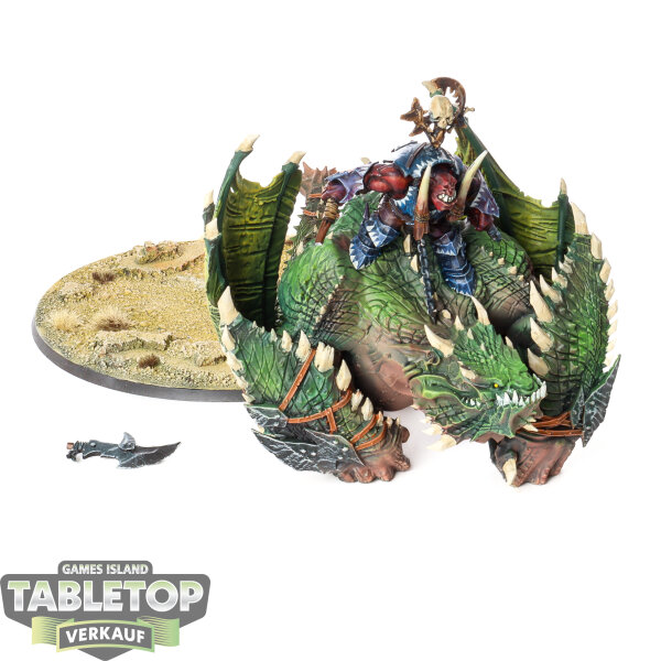 Orruk Warclans - Megaboss on Maw-krusha - bemalt