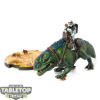 Galaktisches Imperium - Dewback Rider - gut bemalt
