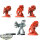 Space Marines - 5x Devastator Squad - teilweise bemalt
