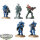 Ultramarines - 5x Incursors / Infiltrators - teilweise bemalt