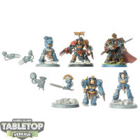 Space Wolves - 5x Wolf Guard Terminators - teilweise bemalt