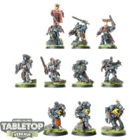 Space Wolves - 10x Grey Hunters klassisch - bemalt