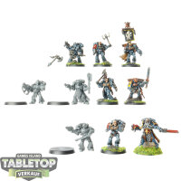 Space Wolves - 10x Grey Hunters klassisch - teilweise bemalt