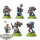 Space Wolves - 5x Long Fangs - bemalt