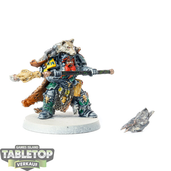Space Wolves - Njal Stormcaller klassisch - bemalt