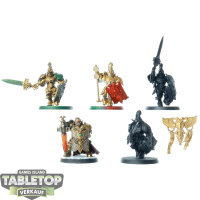 Adeptus Custodes - 5x Custodian Guard - teilweise bemalt