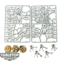 Necrons - 10 x Necron Warriors - teilweise gebaut