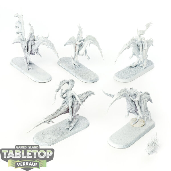 Hedonites of Slaanesh - 5 x Seekers of Slaanesh - teilweise bemalt