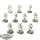 Space Marines - 10 x Intercessor Squad - teilweise bemalt