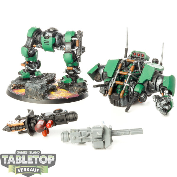 Space Marines - Invictor Tactical Warsuit - bemalt