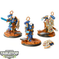 Ultramarines - 3x Bladeguard Veteran Squad - bemalt