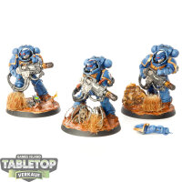Ultramarines - 3x Primaris Eradicators - bemalt