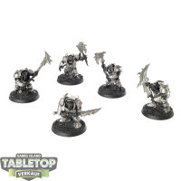 Orruk Warclans - 5 Brutes - teilweise bemalt
