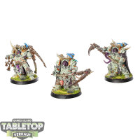 Death Guard - 3 Deathshroud Terminators - bemalt