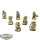 Death Guard - 7 Plague Marines - bemalt