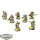 Death Guard - 7 Plague Marines - bemalt