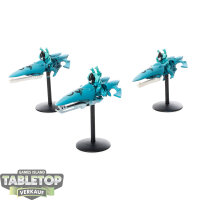 Aeldari - 3 Windriders - bemalt