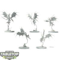 Daughters of Khaine - 5x Khinerai Lifetakers - grundiert