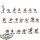 Skaven - 20x Clanrats - teilweise bemalt