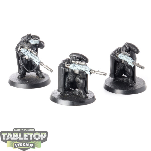 Space Marines - 3x Eliminators - teilweise bemalt