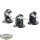 Space Marines - 3x Eliminators - teilweise bemalt