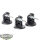 Space Marines - 3x Eliminators - teilweise bemalt