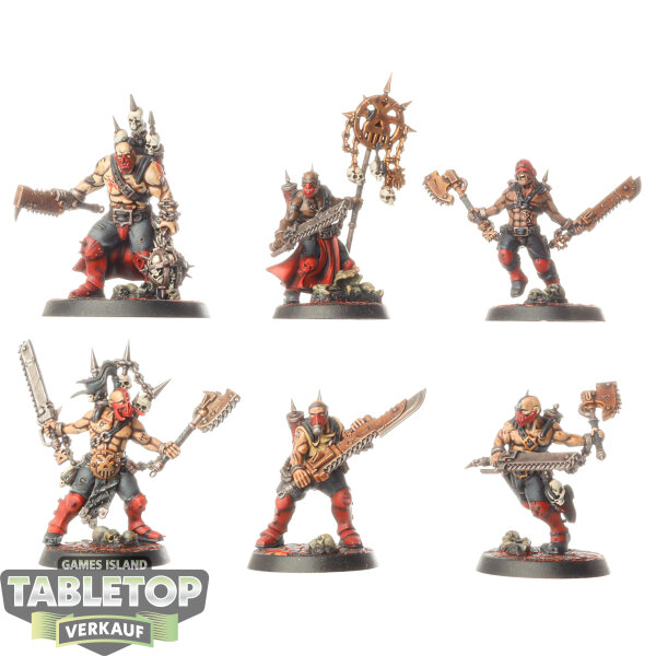 World Eaters - 6x Jakhals - bemalt