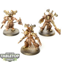 World Eaters - 3x Eightbound - teilweise bemalt