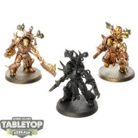 World Eaters - 3x Eightbound - teilweise bemalt