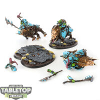 Orruk Warclans - 3 x Gore-gruntas - bemalt