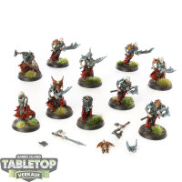 Soulblight Gravelords - 10 x Grave Guard - bemalt