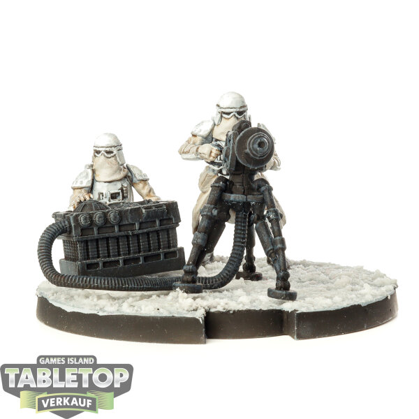 Galaktisches Imperium - E-Web Heavy Blaster Team - bemalt