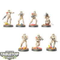 Galaktisches Imperium - 7x Stormtroopers klassisch - gut...