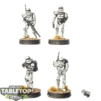 Galaktisches Imperium - 4x Stormtroopers Upgrade - gut...
