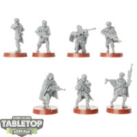 Rebellen - 7x Rebel Pathfinders - unbemalt