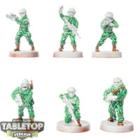 Rebellen - 6x Rebel Pathfinders - teilweise bemalt