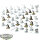 Kingdom of Bretonnia - 36x Men-at-Arms - teilweise bemalt