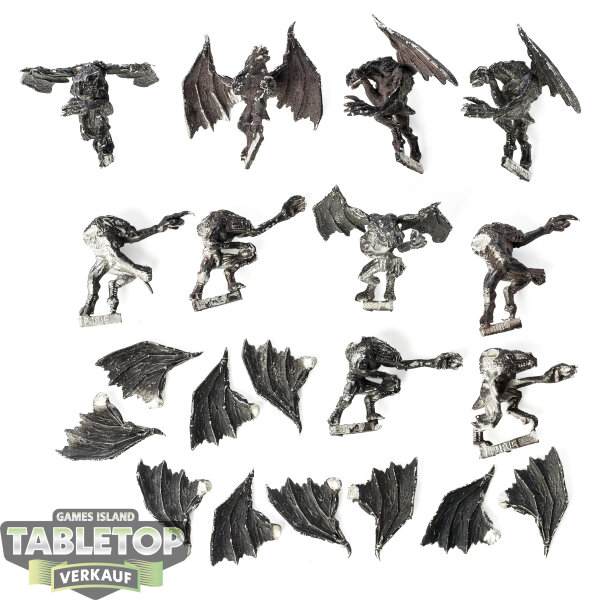 Chaos Daemons - 10x Furies klassisch - teilweise bemalt