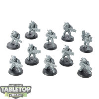 Tau Empire - 10x Fire Warriors Breacher Team - unbemalt