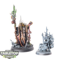 Orruk Warclans - Swampcalla Shaman with Pot-grot -...