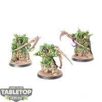 Death Guard - 3x Deathshroud Terminators - bemalt