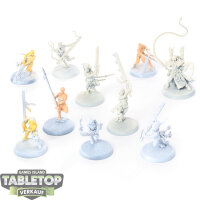 Adepta Sororitas - 10x Repentia Squad - teilweise bemalt