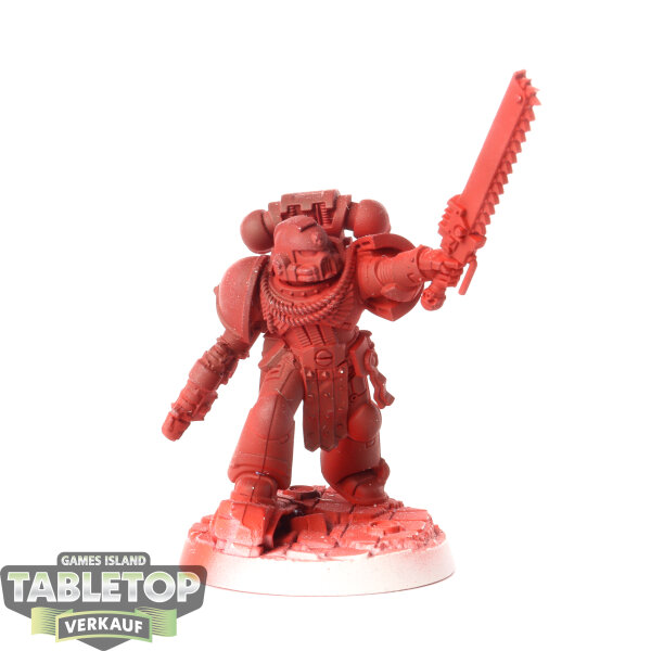 Blood Angels -  Brother Sergeant Venaro - teilweise bemalt