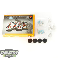 Infinity - 4 x Nomads: Corregidor Alguaciles - im Gussrahmen