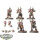 Chaos Space Marines - 5 x Chaos Terminator Squad - bemalt