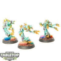 Disciples of Tzeentch - 3 x Flamers - bemalt