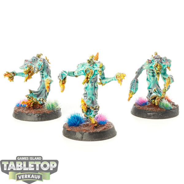Disciples of Tzeentch - 3 x Flamers - bemalt