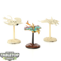 Disciples of Tzeentch - 3 x Screamers - teilweise bemalt